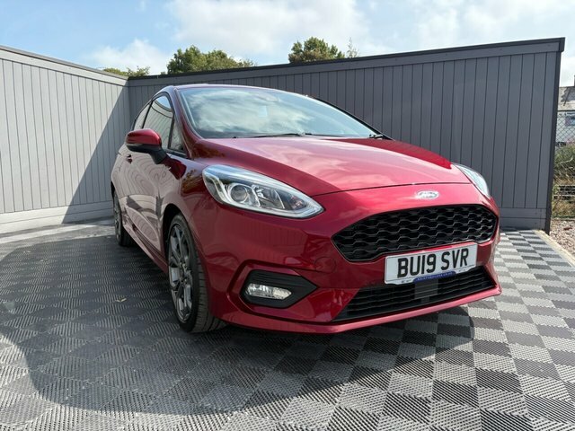 Ford Fiesta 2019 1.0T Ecoboost Gpf St-line Hatchback Petro BU19SVR Red #6