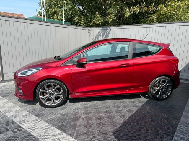Ford Fiesta 2019 1.0T Ecoboost Gpf St-line Hatchback Petro BU19SVR Red #3