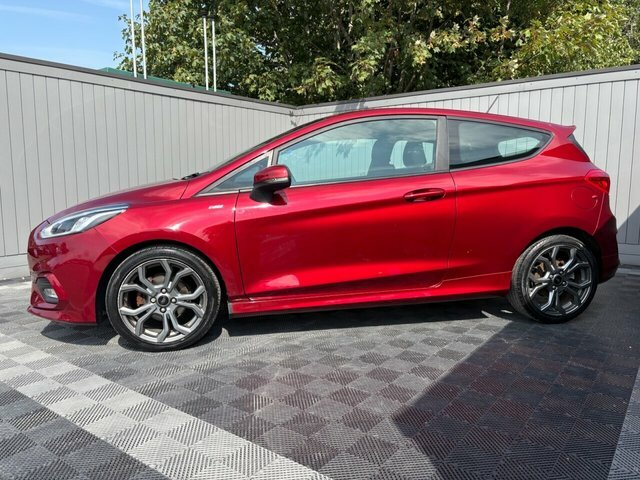 Ford Fiesta 2019 1.0T Ecoboost Gpf St-line Hatchback Petro BU19SVR Red #4