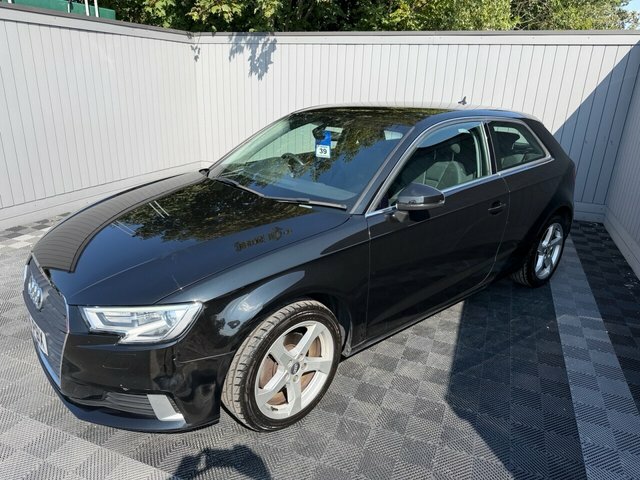 Audi A3 2016 2.0 Tdi Sport Hatchback Qua Black