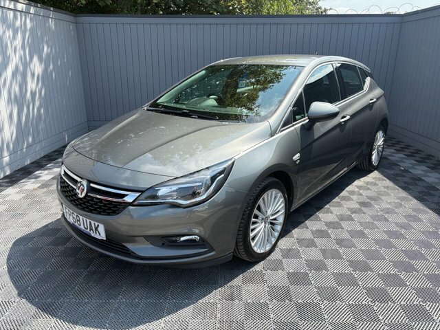 Vauxhall Astra 2019 1.4I Turbo Elite Nav Hatchback Man Grey
