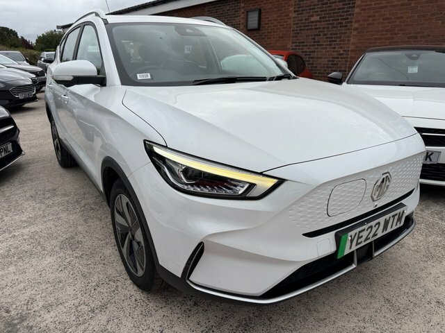 MG ZS 2022 51.1Kwh Trophy Suv 176 Ps YE22WTM White #2