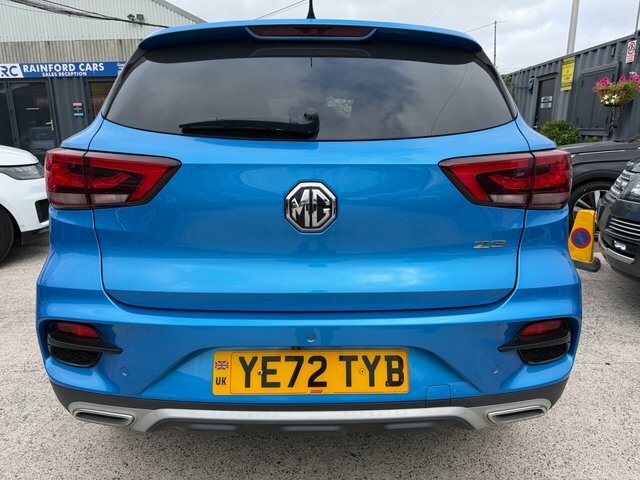 MG ZS 2022 1.5 Vti-tech Exclusive Suv YE72TYB Blue #6