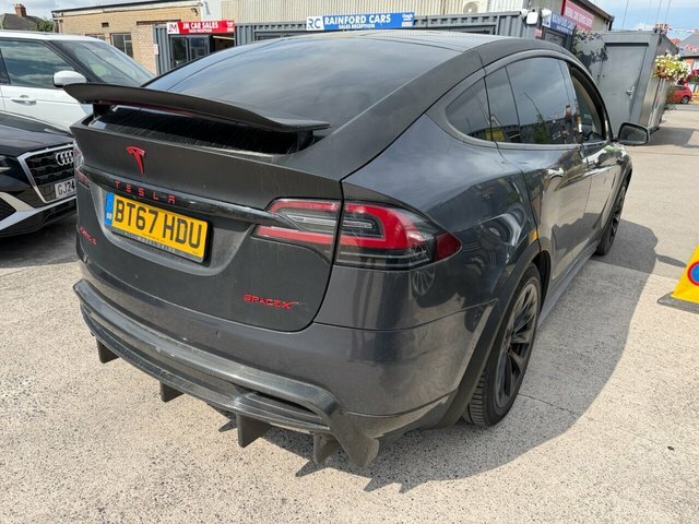 Tesla Model X 2017 90D Dual Motor Suv 4Wde Silver #5
