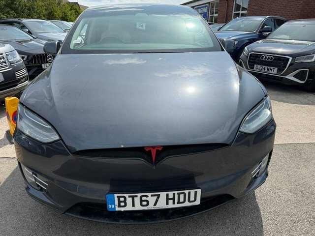 Tesla Model X 2017 90D Dual Motor Suv 4Wde Silver #3