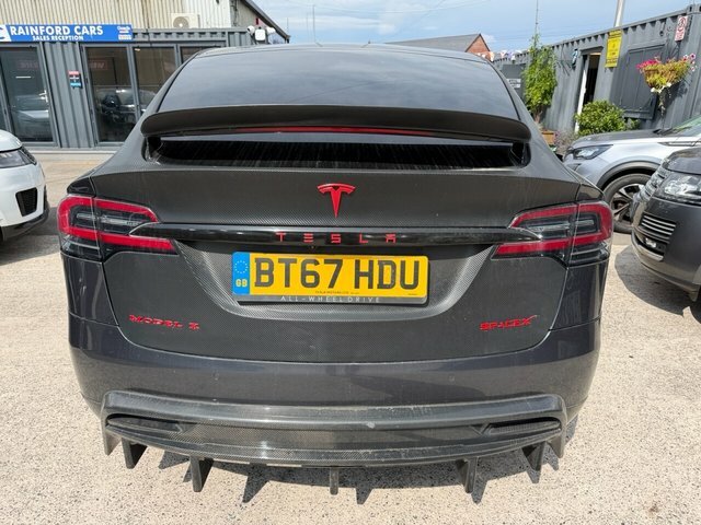 Tesla Model X 2017 90D Dual Motor Suv 4Wde Silver #6