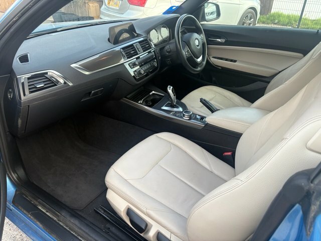 BMW 2 Series 2018 2.0 218D Se Convertible Euro Blue #3