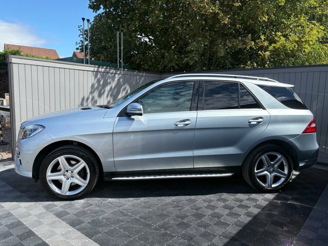 Mercedes-Benz M Class 2016 2.1 Ml250 Bluetec Amg Line Suv G-t Silver #3