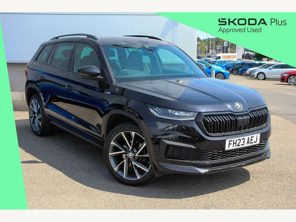 Skoda Kodiaq 2023 1.5 Tsi Sport Line Dsg 7 Seat Black