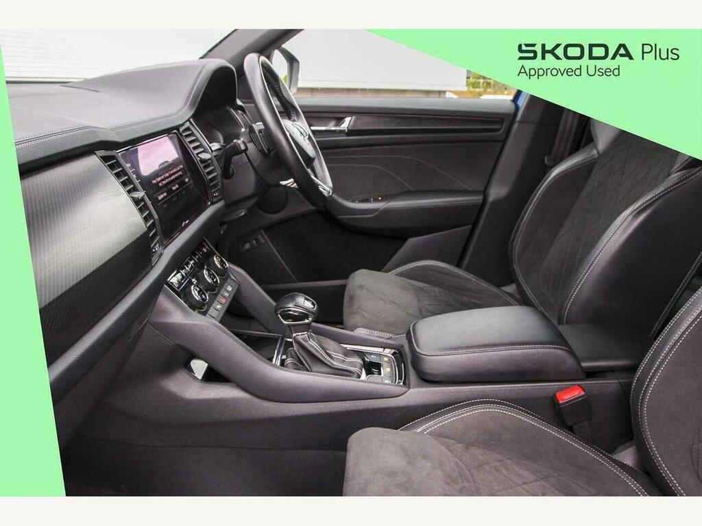 Skoda Kodiaq 2022 1.5 Tsi Sport Line Dsg 7 Seat FP71DUV Blue #2
