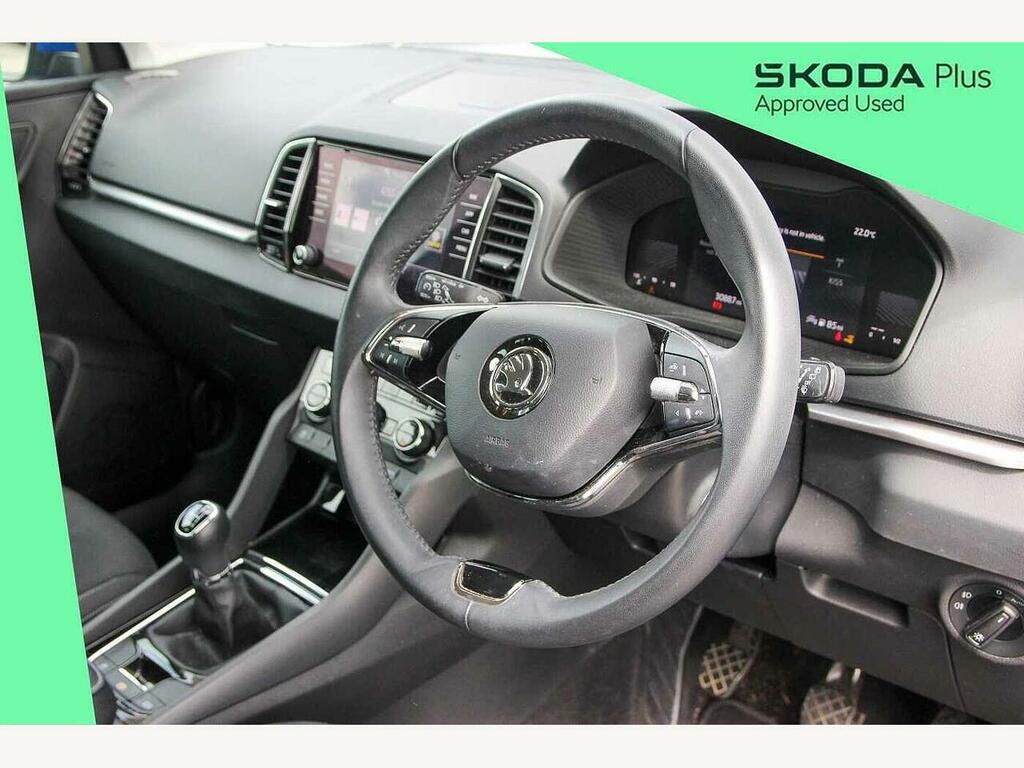 Skoda Karoq 2023 2.0 Tdi Se Drive FN73UOJ Blue #6
