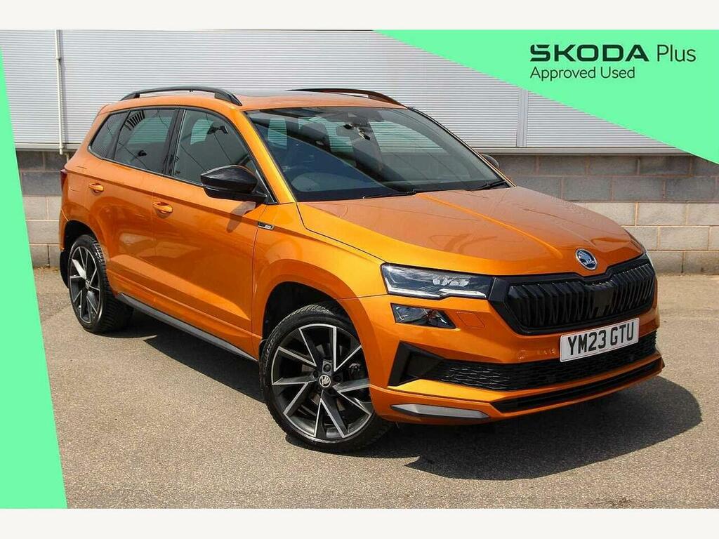 Skoda Karoq 2023 1.5 Tsi Sportline Dsg Orange