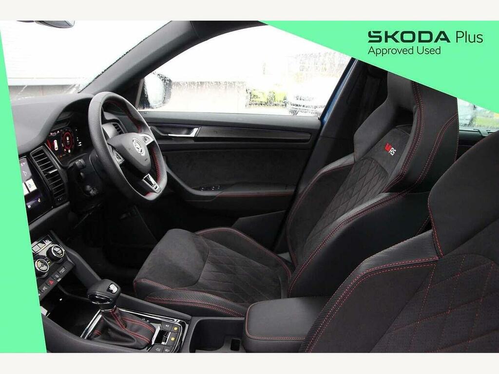 Skoda Kodiaq 2020 2.0 Bitdi 239 Vrs 4X4 Dsg 7 Seat Blue #2