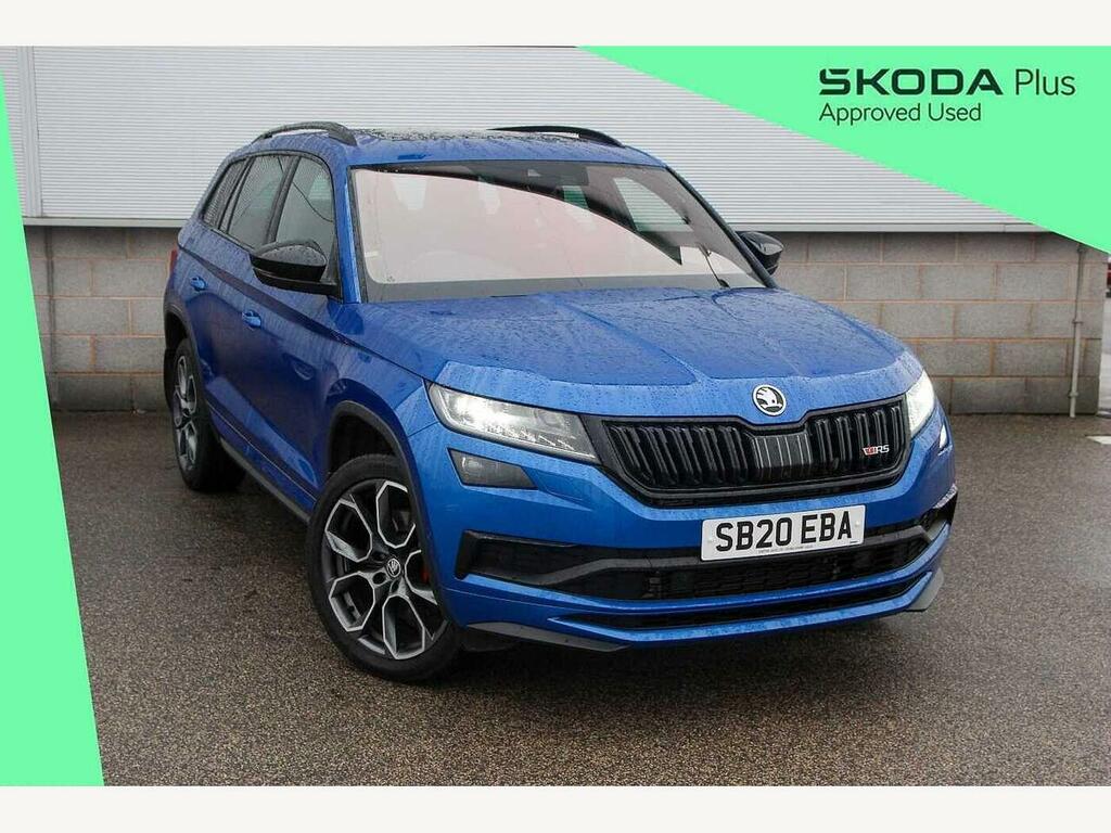 Skoda Kodiaq 2020 2.0 Bitdi 239 Vrs 4X4 Dsg 7 Seat Blue