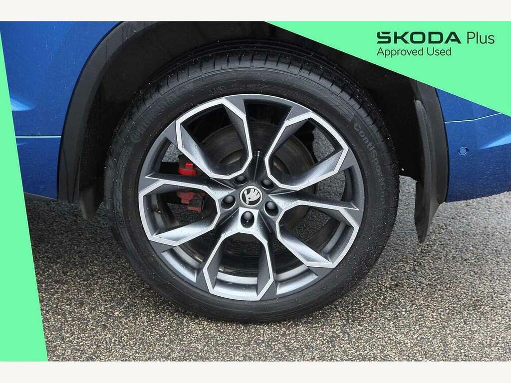 Skoda Kodiaq 2020 2.0 Bitdi 239 Vrs 4X4 Dsg 7 Seat Blue #5