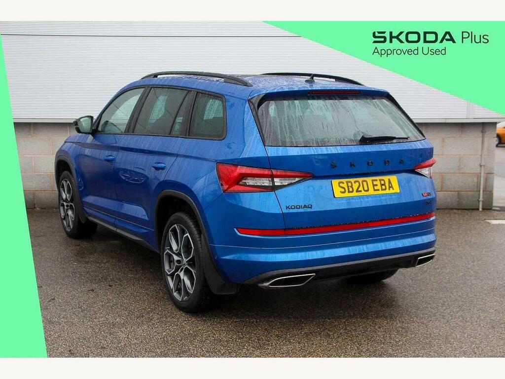 Skoda Kodiaq 2020 2.0 Bitdi 239 Vrs 4X4 Dsg 7 Seat Blue #3