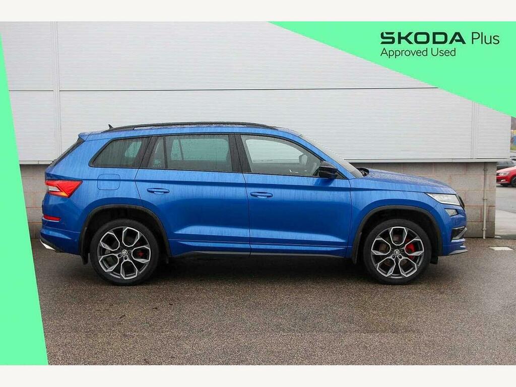 Skoda Kodiaq 2020 2.0 Bitdi 239 Vrs 4X4 Dsg 7 Seat Blue #4