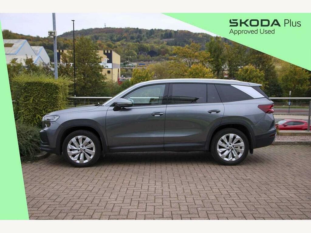 Skoda Kodiaq 2024 1.5 Tsi E-tec Se L Dsg 7 Seat Grey #4