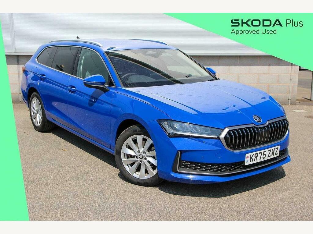 Skoda Superb 2025 2.0 Tdi Se Technology Dsg Blue