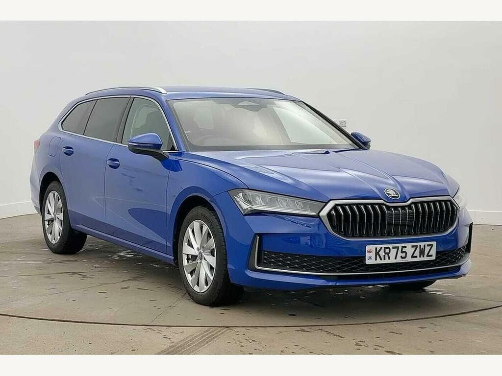 Skoda Superb 2025 2.0 Tdi Se Technology Dsg Blue