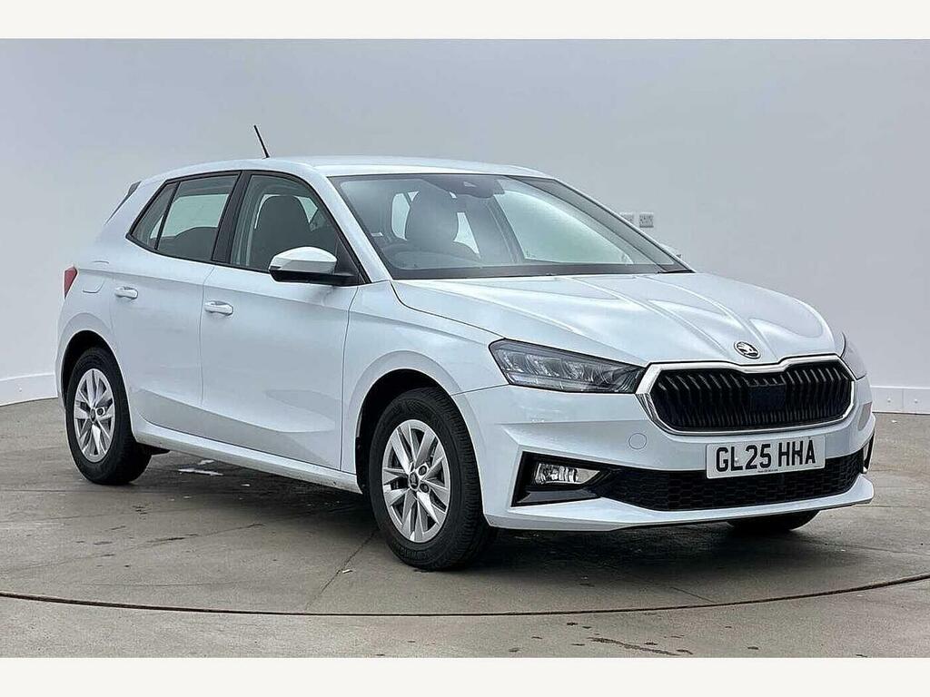 Skoda Fabia 2025 1.0 Tsi Se Edition White