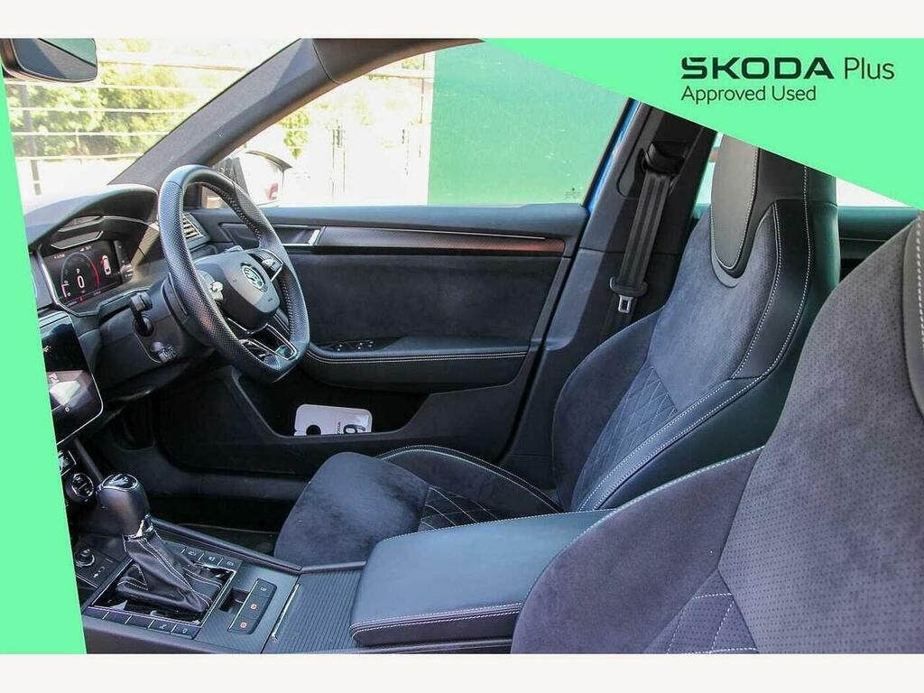 Skoda Superb 2022 2.0 Tsi 190 Sport Line Plus Dsg Blue #2