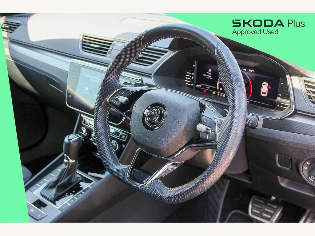 Skoda Superb 2022 2.0 Tsi 190 Sport Line Plus Dsg Blue #6