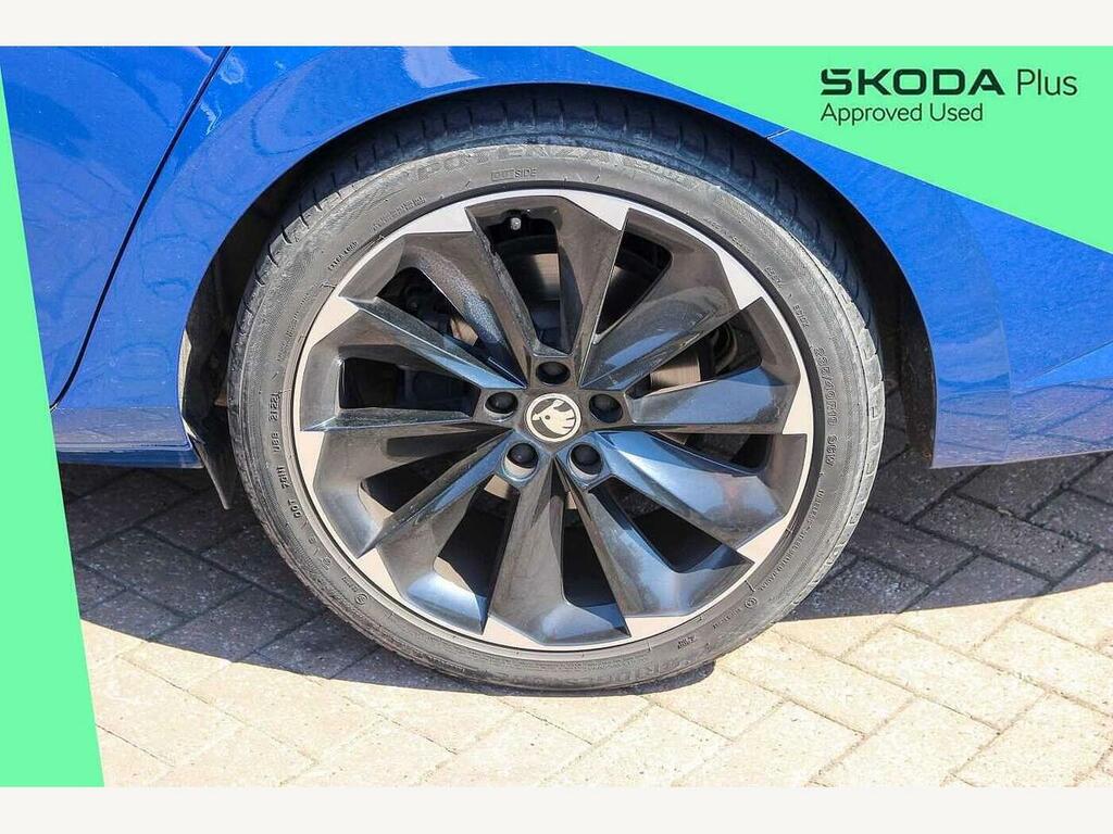 Skoda Superb 2022 2.0 Tsi 190 Sport Line Plus Dsg Blue #5