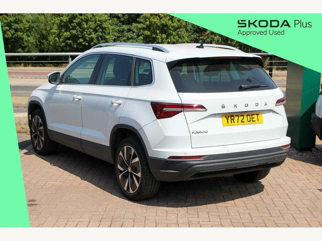 Skoda Karoq 2022 1.0 Tsi Se L White #3