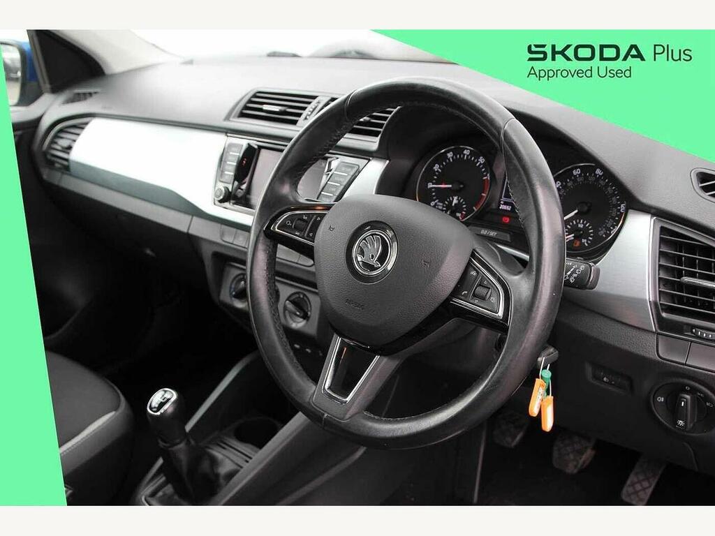 Skoda Fabia 2018 1.0 Tsi Se Blue #6