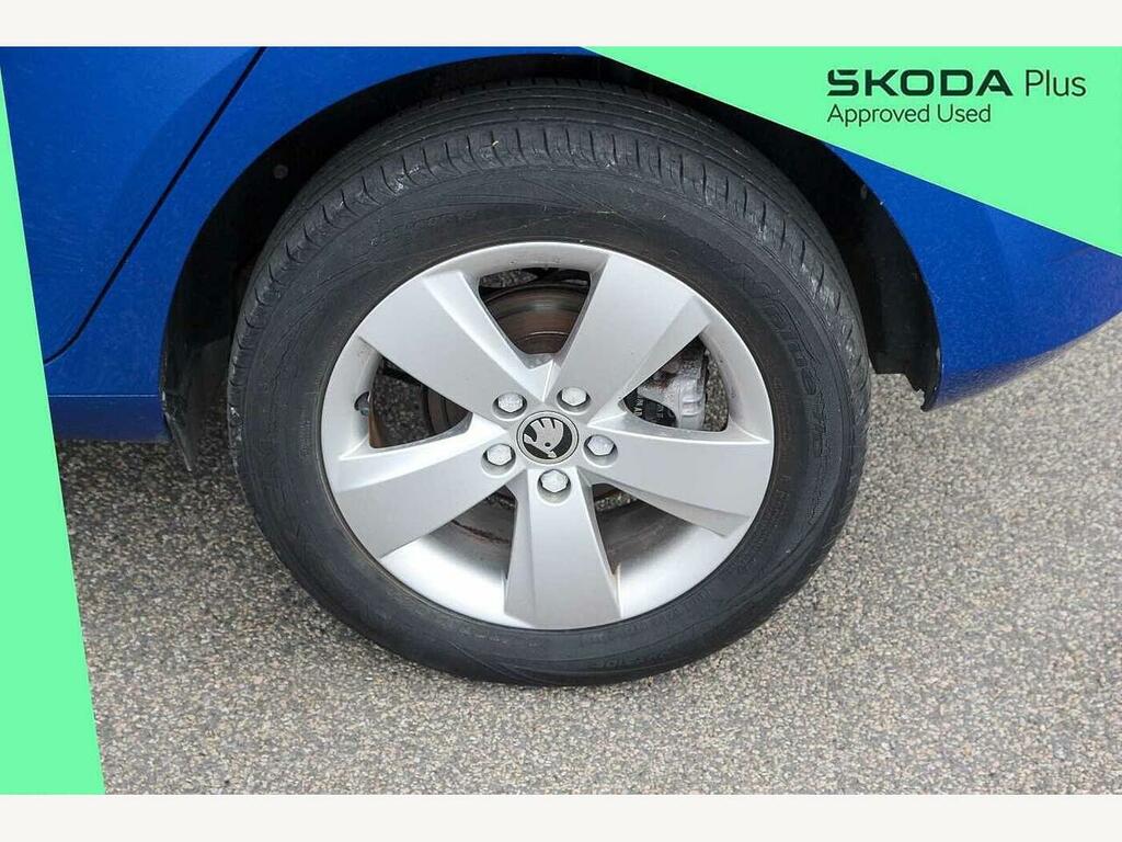 Skoda Fabia 2018 1.0 Tsi Se Blue #5