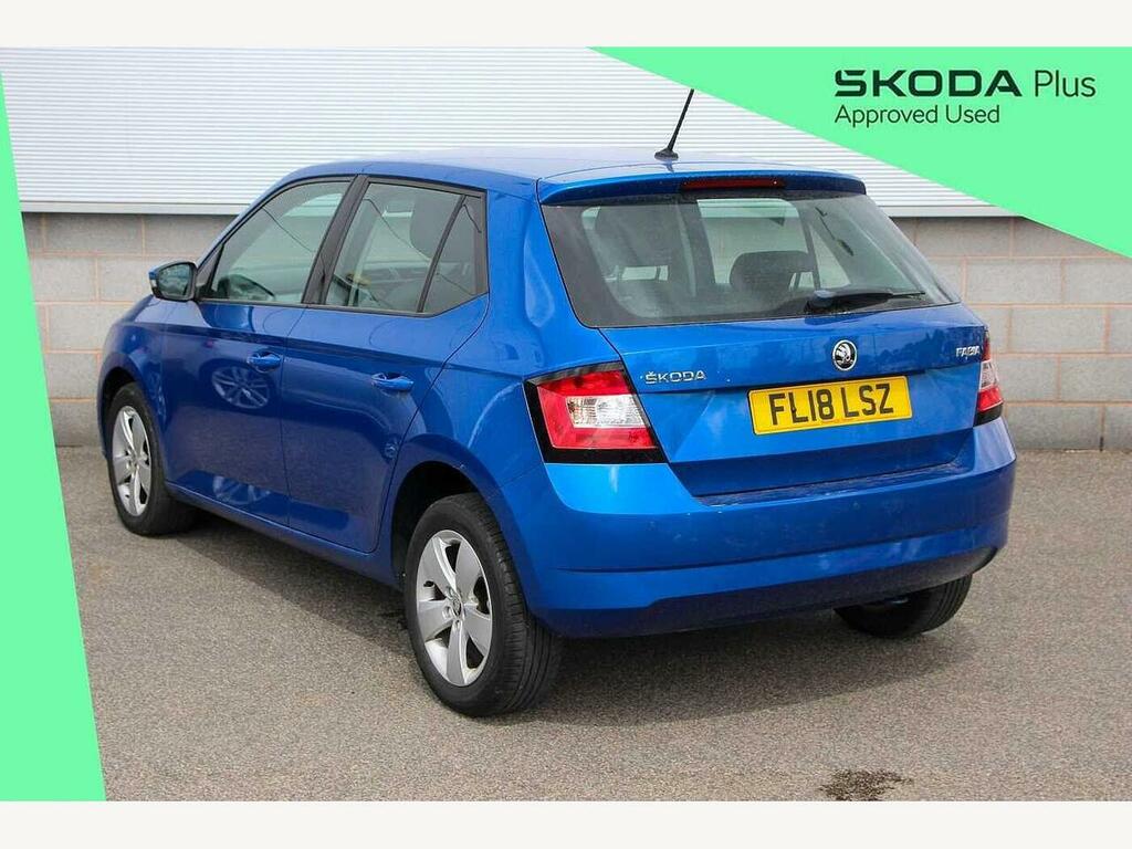 Skoda Fabia 2018 1.0 Tsi Se Blue #3