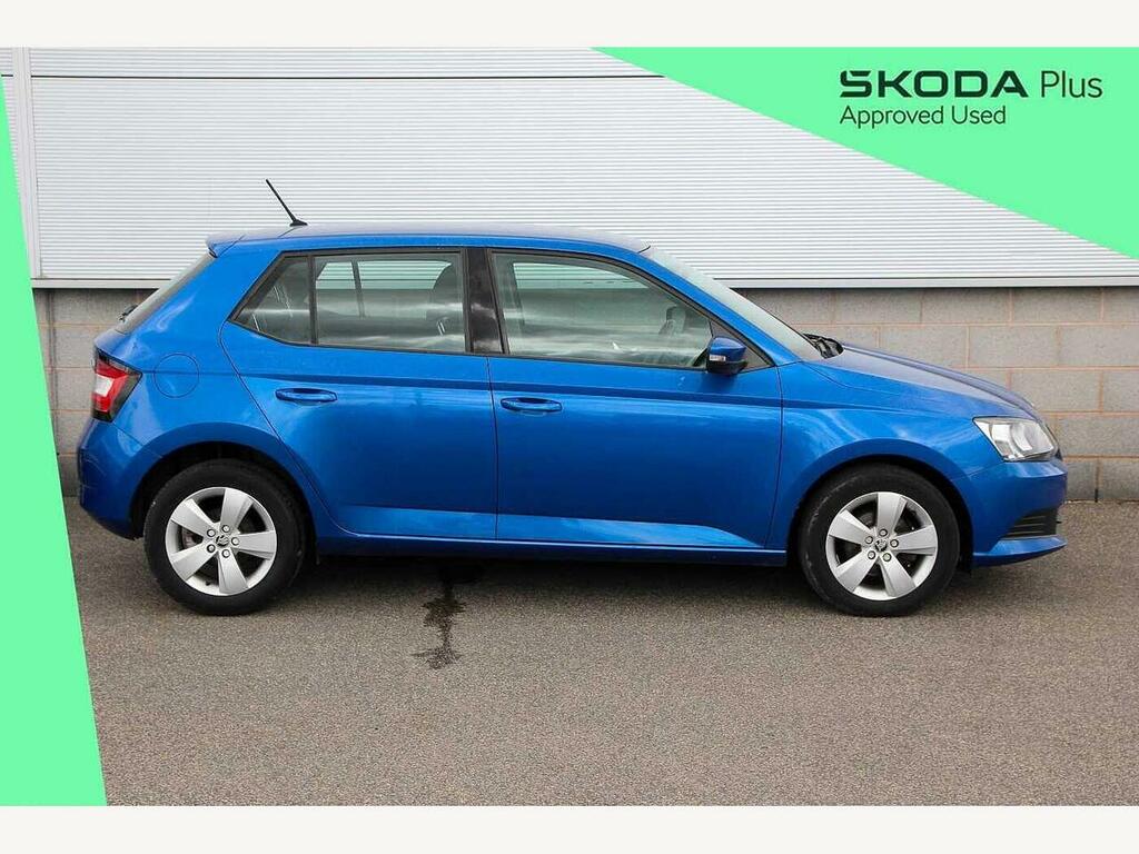 Skoda Fabia 2018 1.0 Tsi Se Blue #4