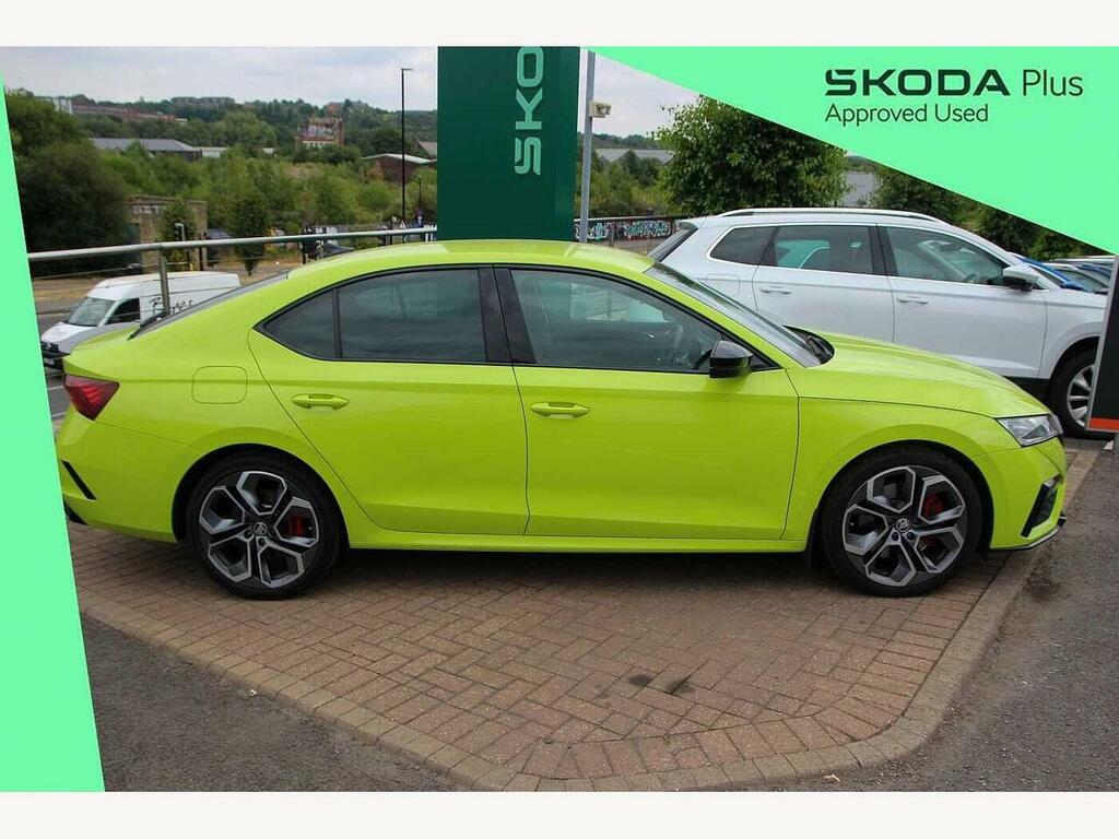 Skoda Octavia 2022 2.0 Tsi Vrs Dsg YR72OFK Green #4