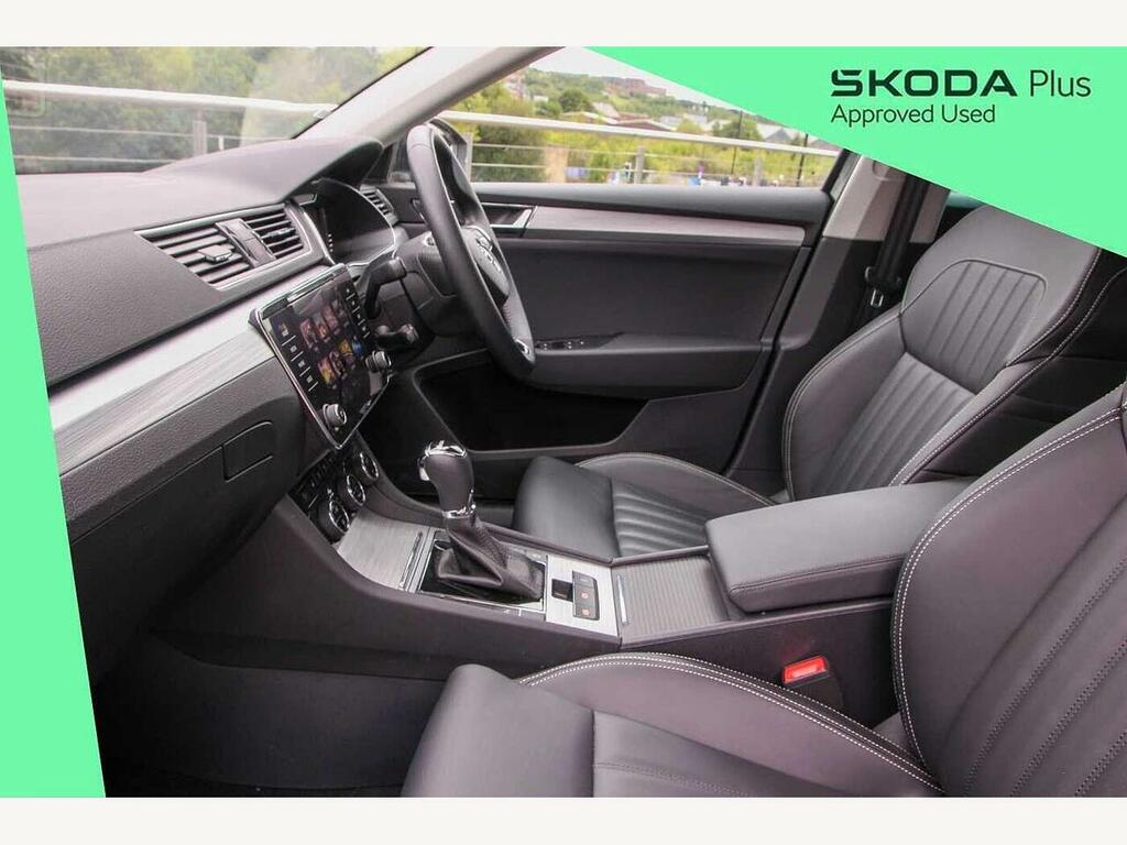 Skoda Superb Se Technology White #13