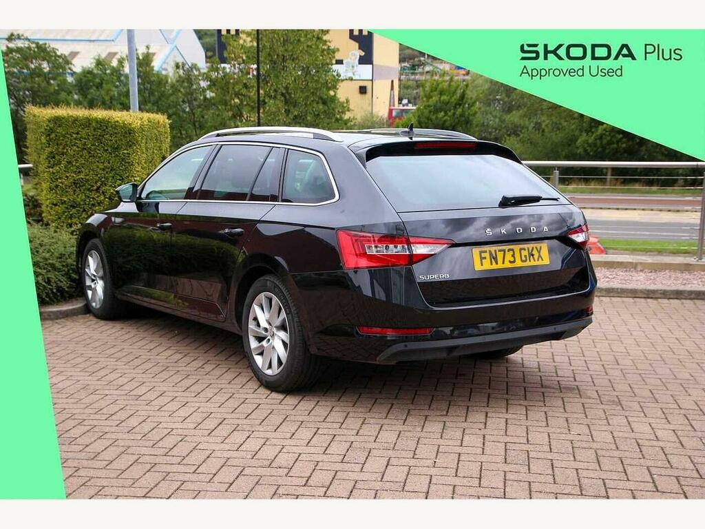 Skoda Superb 2024 Estate Se Technology 2.0 Tdi 150 Ps Dsg Black #3