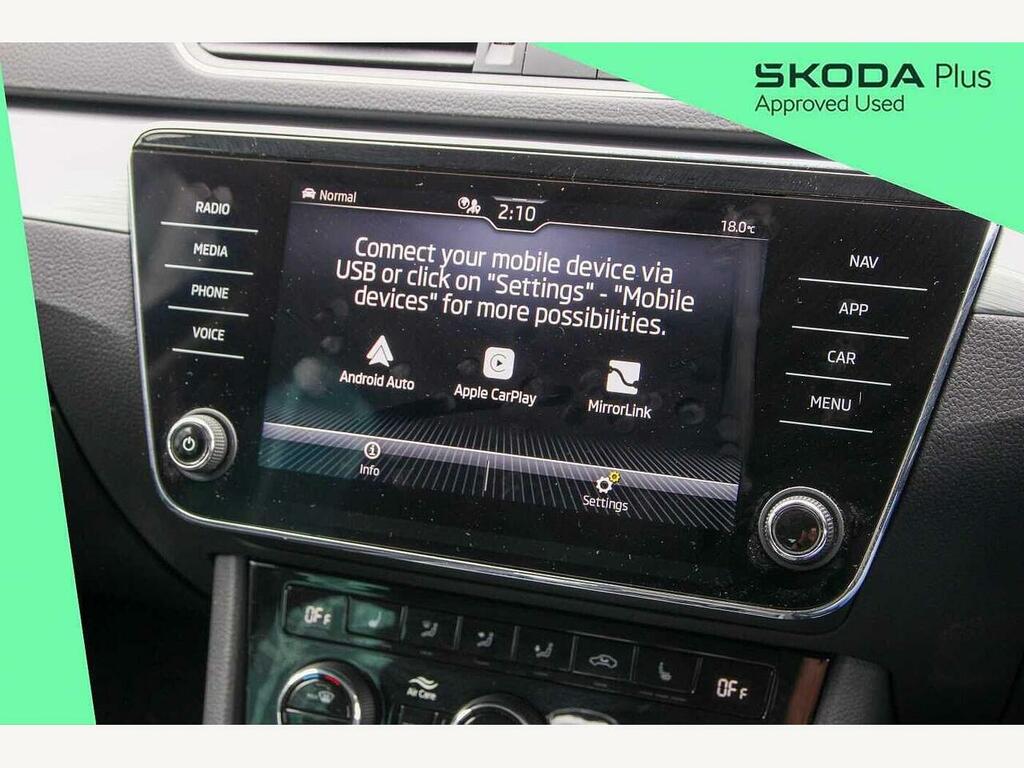 Skoda Superb Se Technology White #18