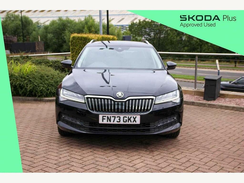 Skoda Superb Se Technology White #23