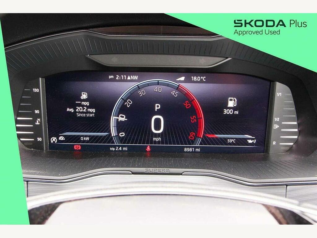 Skoda Superb Se Technology White #22