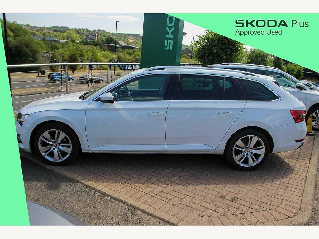 Skoda Superb 2022 2.0 Tdi Cr Se L Dsg YF22WMK White #4