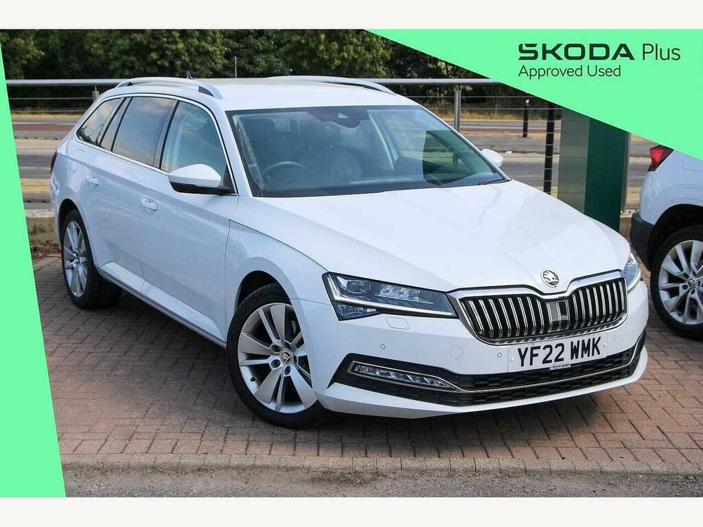 Skoda Superb 2022 2.0 Tdi Cr Se L Dsg White