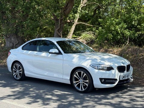 BMW 2 Series 2.0 218D Sport GM15HUY White #6
