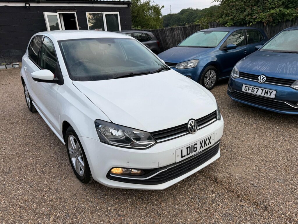 Volkswagen Polo 1.2 Tsi Bluemotion Tech Match Euro 6 Ss White #5