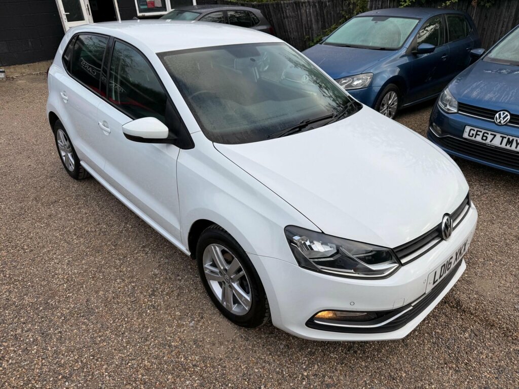 Volkswagen Polo 1.2 Tsi Bluemotion Tech Match Euro 6 Ss White #2