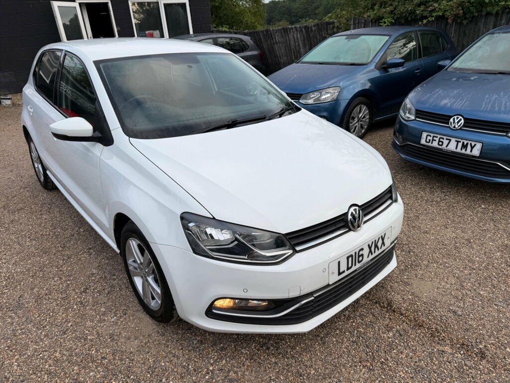 Volkswagen Polo 1.2 Tsi Bluemotion Tech Match Euro 6 Ss White #4