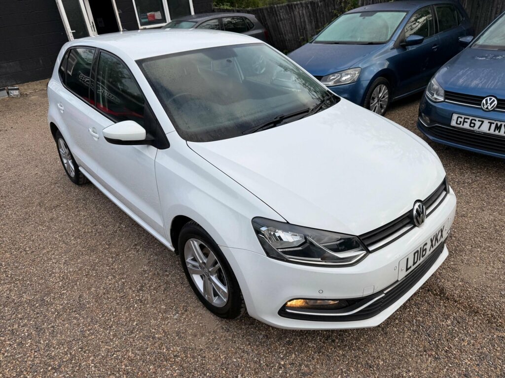Volkswagen Polo 1.2 Tsi Bluemotion Tech Match Euro 6 Ss White #3