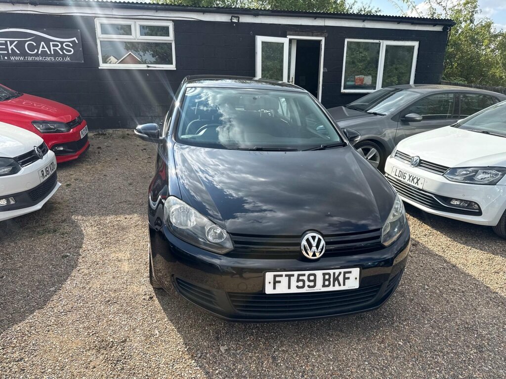 Volkswagen Golf Gt Black #9