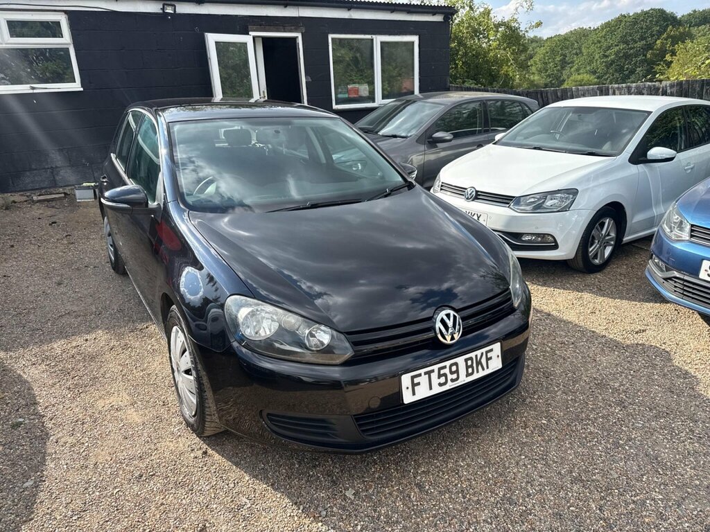 Volkswagen Golf Gt Black #7