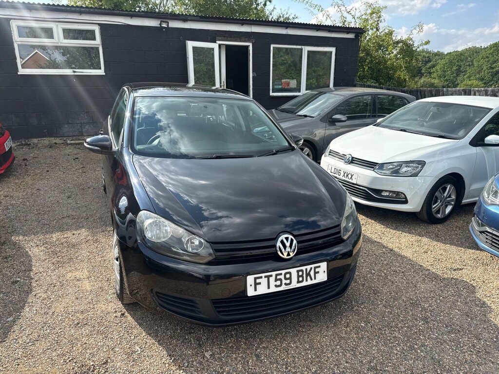 Volkswagen Golf Gt Black #8