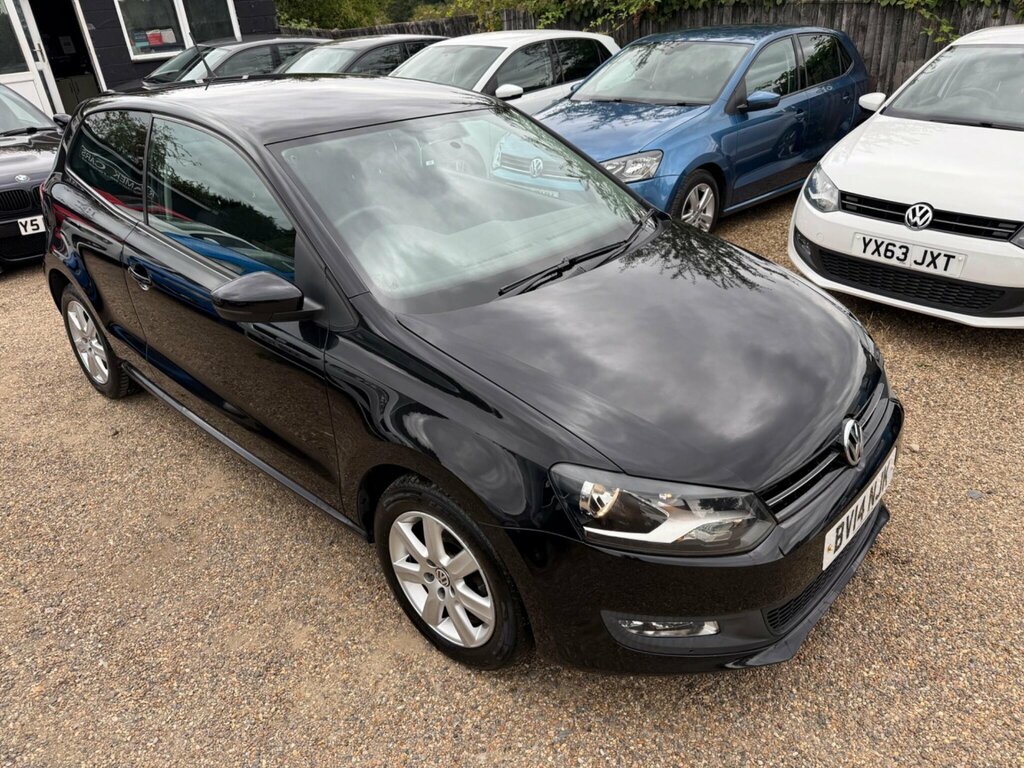 Volkswagen Polo 1.2 Match Edition Euro 5 BV14NJK Black #2